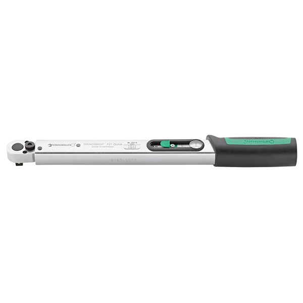 Stahlwille Tools MANOSKOP torque wrench ratchet No.721/5 QUICK 6-50 Nm sq drive 3/8 50204005 - main